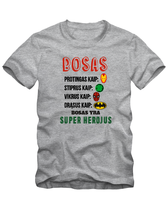 Bosas super herojus Bosas super herojus